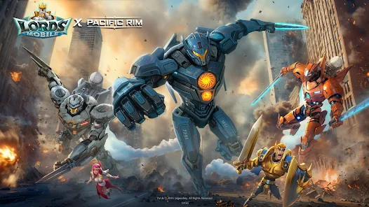Lords Mobile: Pacific Rim Game UI